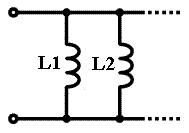 inductance parallel connection
