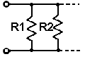 resistance parallel connection