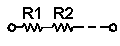 resistance series connection